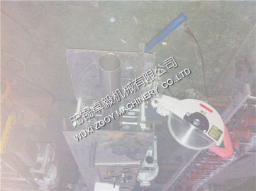 Rollo redondo de la bajada de aguas del metal semiautomatizado que forma la máquina con 11 estaciones