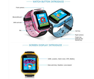 2019 muchachos calientes/la muchacha de la venta embroma el reloj elegante con llave el SOS, reloj bidireccional del teléfono del perseguidor de los gps del juguete de la charla