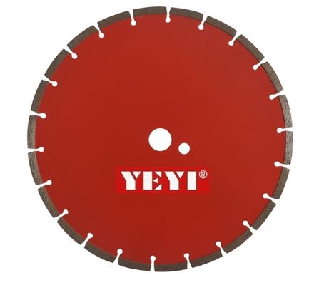 Hojas de sierra divididas en segmentos planchadas en frío sinterizadas del diamante 105m m/4" corte seco