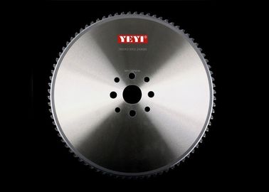 360m m 80 hojas de sierra para corte de metales de los dientes para cortar el acero, las hojas de sierra frías con cerametal inclina