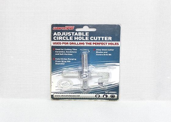 1 pulgada - 4 avanzan lentamente 6 TPI de los dientes de carbono del acero del círculo de cortador ajustable del agujero para el corte de la teja