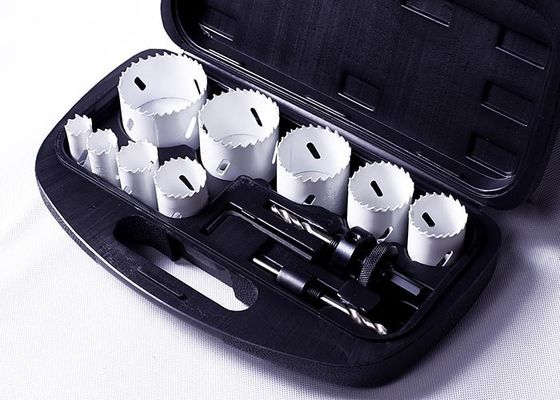 El blanco 1-3/8” 2" agujero bimetálico del diente fino consideró las herramientas de corte para los pisos de madera duros