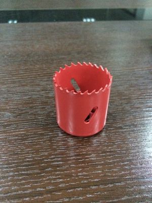 El agujero bimetálico de los dientes de la echada del HSS del taladro consideró para la puerta del metal cortador del agujero de 7/8" de 29m m 64m m