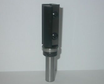 Color o chorro de arena negro acabado 12*21*30m m disponible de los cuchillos de los pedazos del router del CNC del zueco