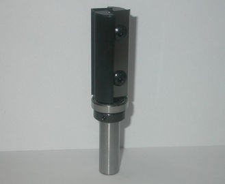 Color o chorro de arena negro acabado 12*21*30m m disponible de los cuchillos de los pedazos del router del CNC del zueco