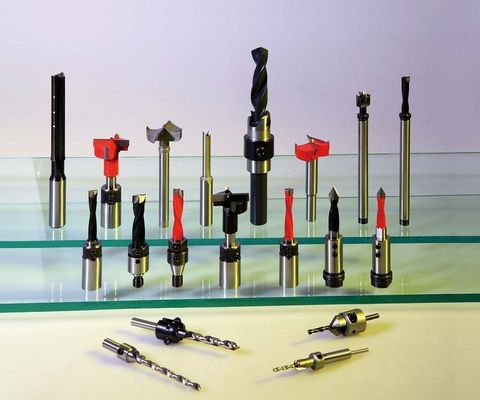 Barrenas durables del acero de carbono del punto del punto V de Brad de la broca del TCT con el tratamiento térmico