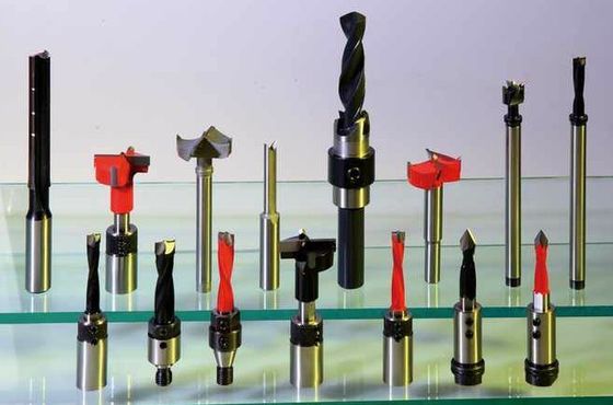 Barrenas durables del acero de carbono del punto del punto V de Brad de la broca del TCT con el tratamiento térmico