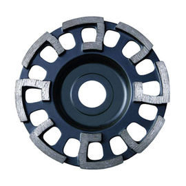Mármol electrochapado OEM de la muela abrasiva de la taza del diamante, muela abrasiva concreta