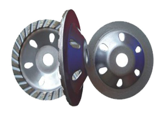30# 4" discos abrasivos/terrazo del metal que nivela el enlace de pulido del metal de la rueda de la taza