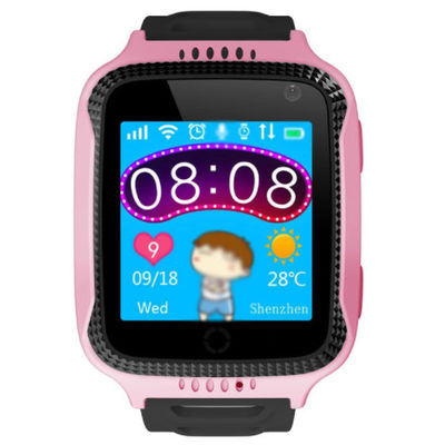Reloj multifuncional 2018 del teléfono inteligente de los niños de la linterna de la cámara el SOS GPS
